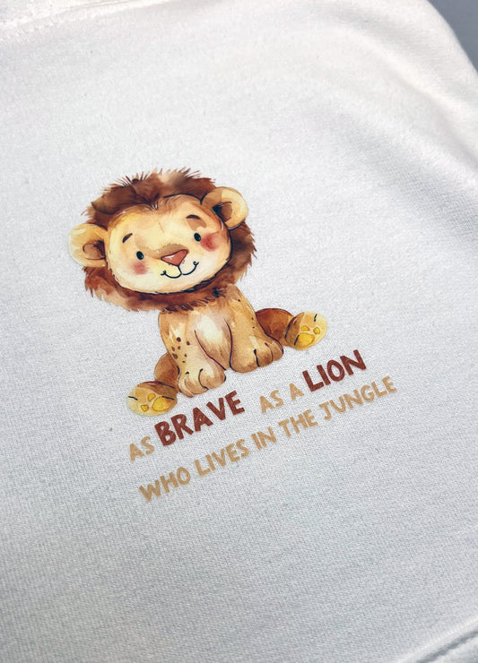 Because I Am Me: Brave as a Lion Hoodie