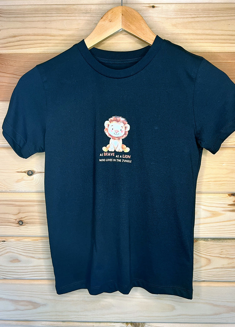 Because I Am Me: Brave as a Lion T shirt