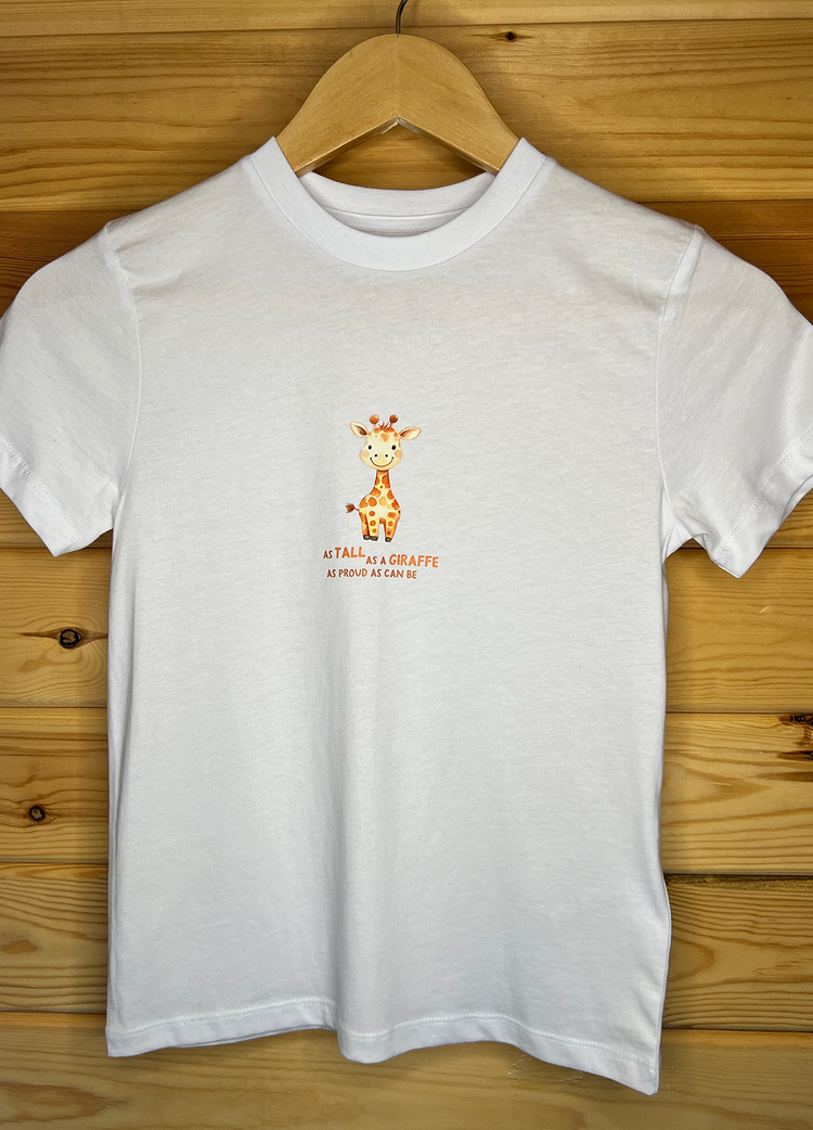 Because I Am Me: Tall as a Giraffe T-shirt