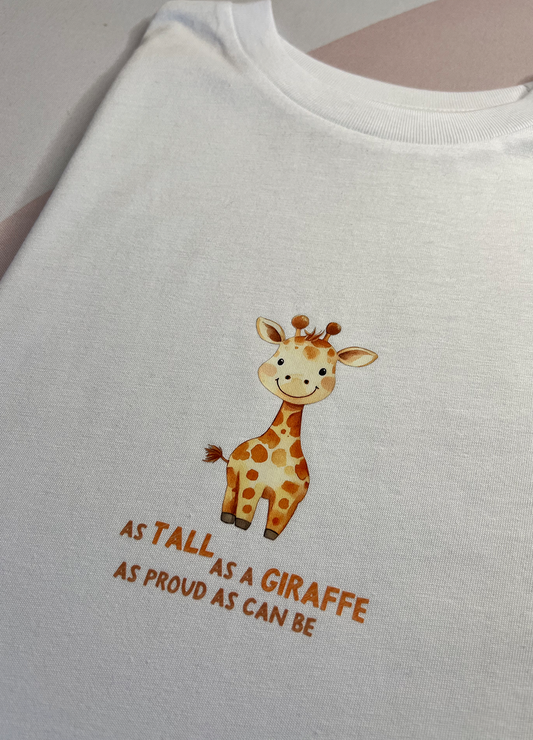 Because I Am Me: Tall as a Giraffe T-shirt