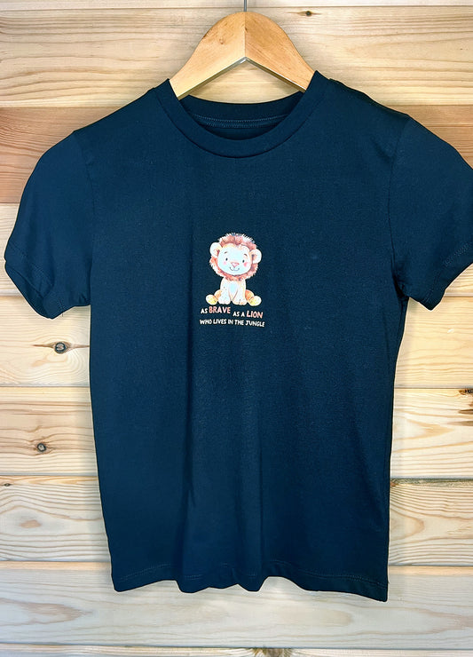 Because I Am Me: Brave as a Lion T shirt